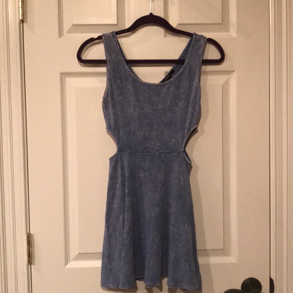 Blue dress